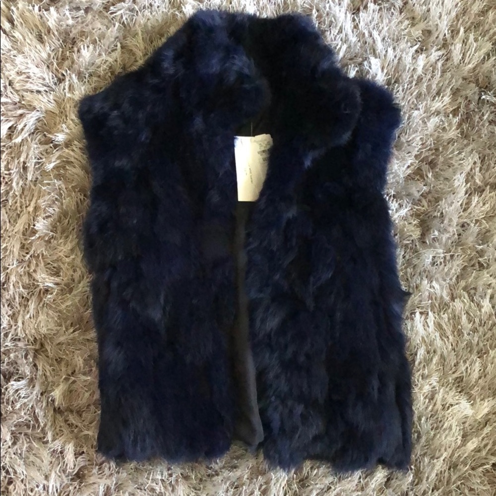 NWT GORGEOUS FUR VEST